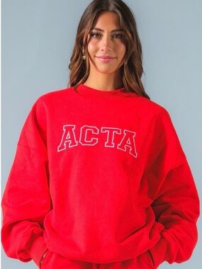 Acta x Halle Simons Collab Evo Crewneck